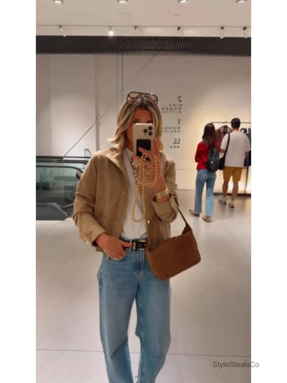 Faux Suede Cropped High Neck Utility Button Front Jacket Pockets
